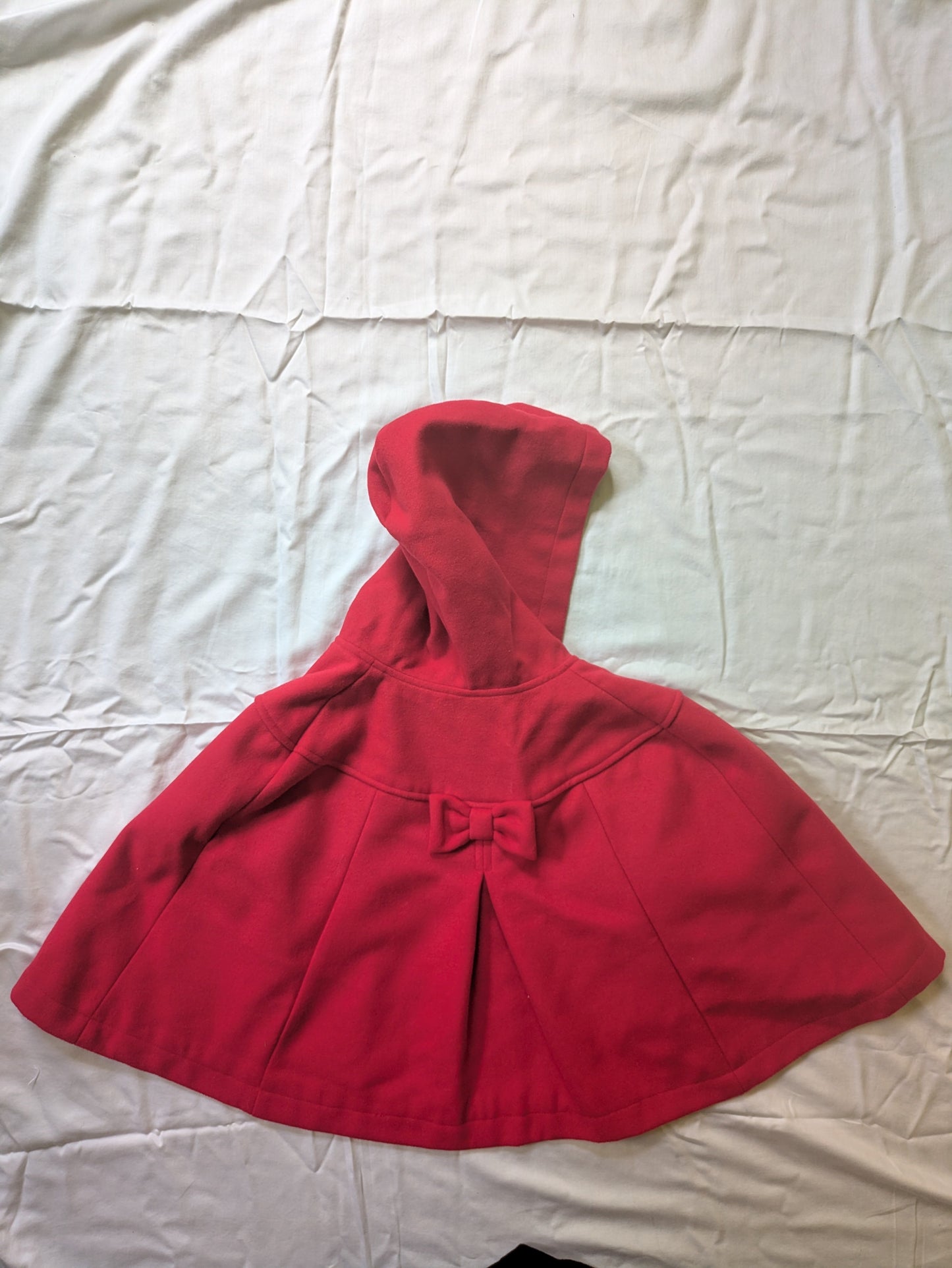 #52 REDUCED PRICE Gymboree 3T Red Capelet Coat - Little Red Riding Hood