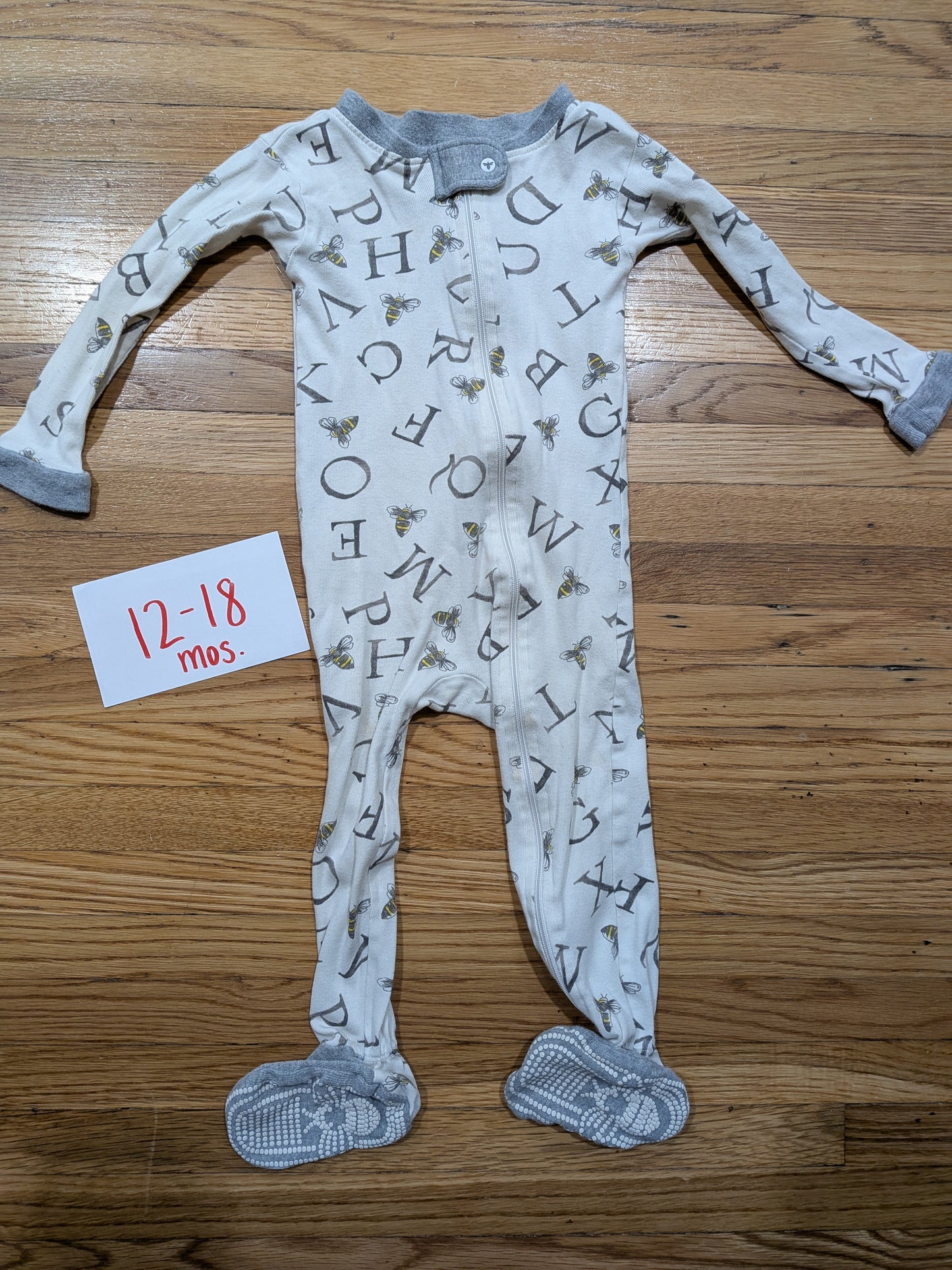 206 Burts Bees Jammies Boys 12-18 Mos