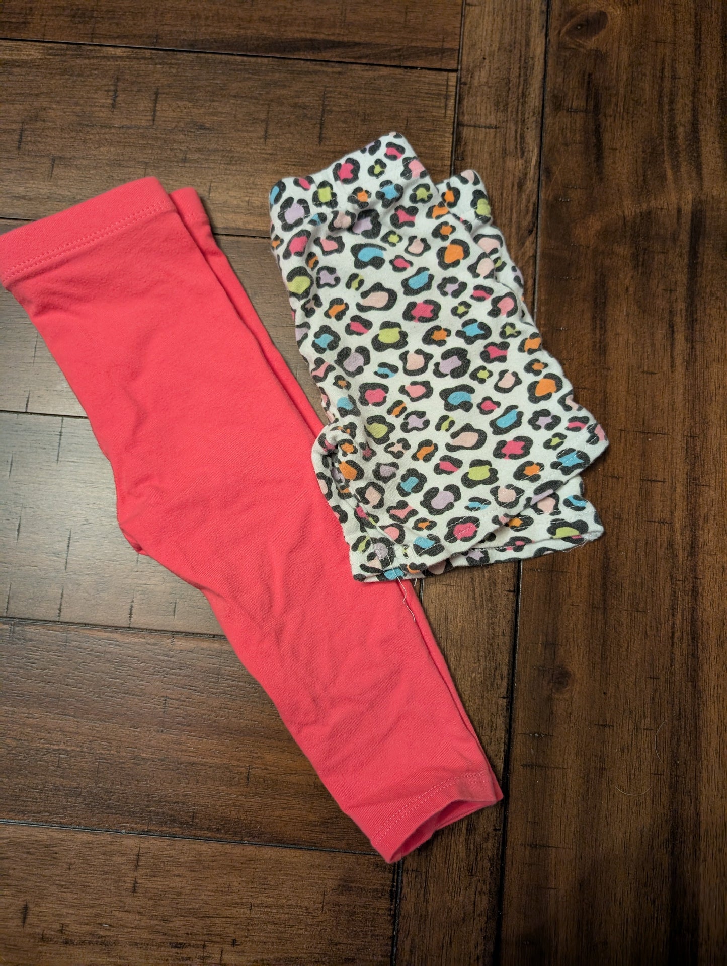 #5 Girls 12M Cat & Jack Leggings & Shorts Bundle