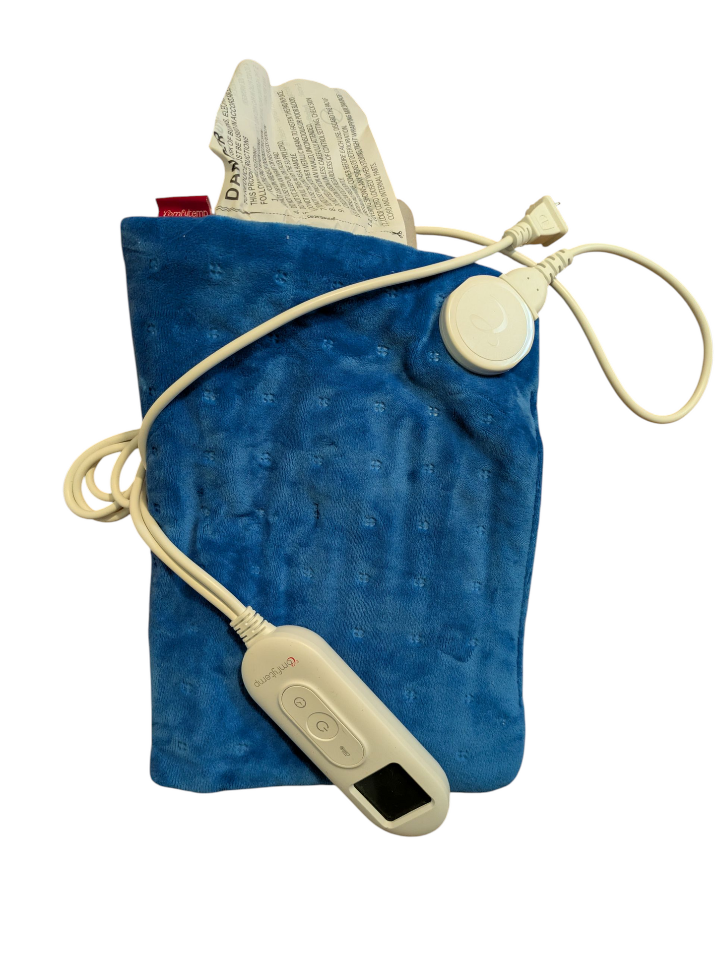 #52 ComfyTemp Blue Heating Pad