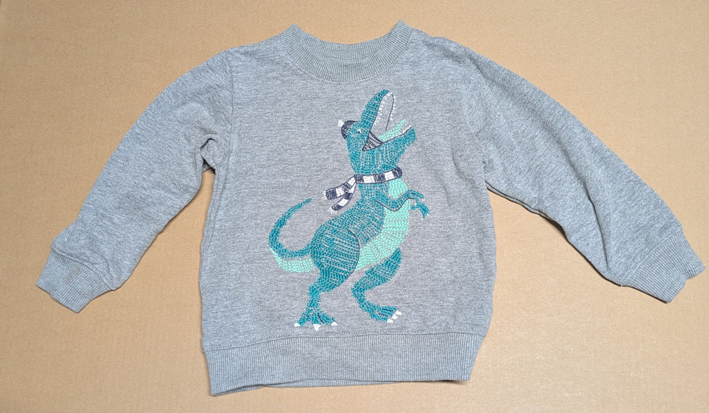 #219 Long Sleeved T-Rex Shirt, Carter's Brand, Kids (Gender Neutral), Size 3T