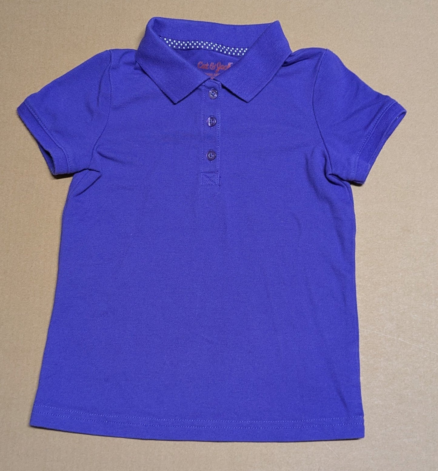 #219 Purple Polo Shirt, Cat & Jack Brand, Kids (Gender Neutral), Size 4T