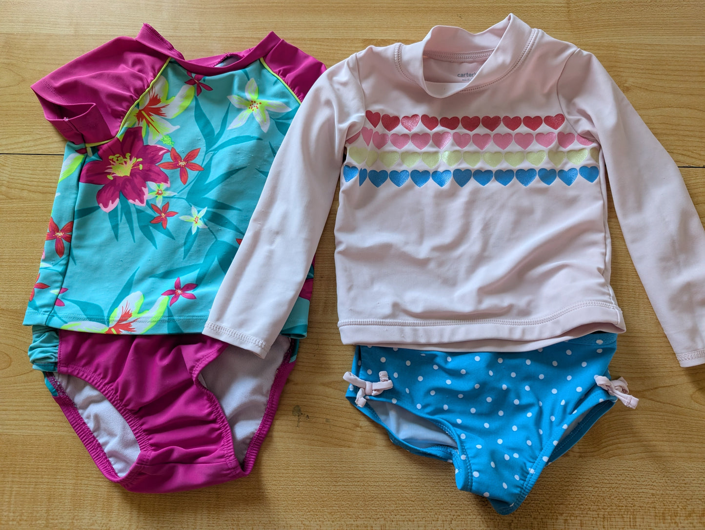 Seller 125 - Girls 18mo 2 Piece Swim Suit Bundle REDUCED