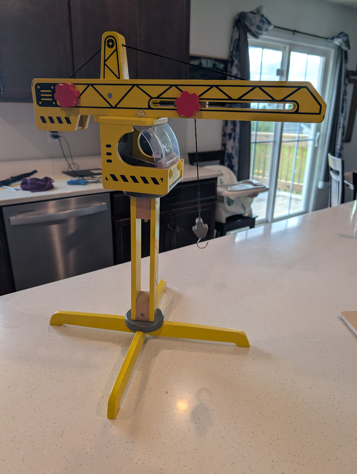 Seller 123 - Wooden Crane