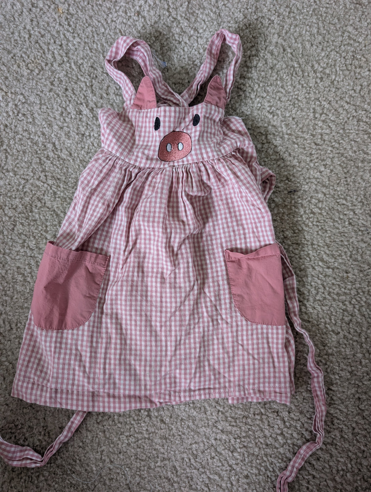 Seller 123 - girl 18mo Pig Dress