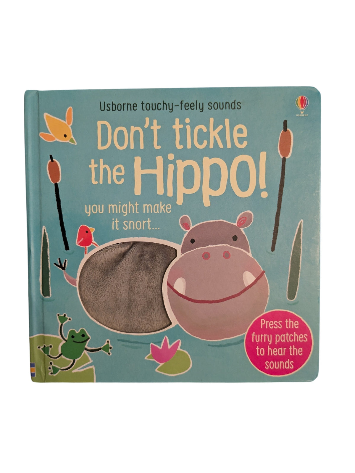 #52 Usborne Don't Tickle the Hippo book