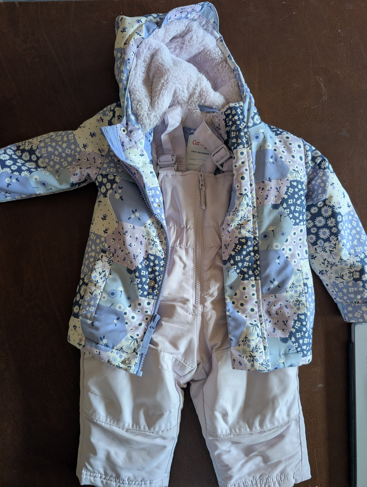 Seller 123 - Girls Purple 18mo Snow Set