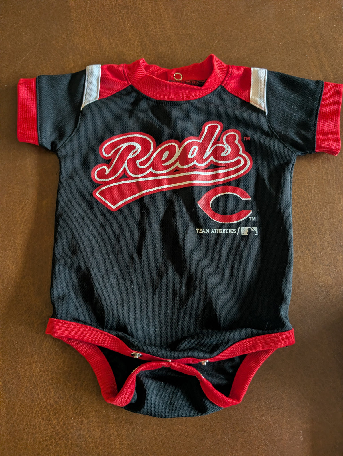 Seller 123 - Reds 3-6mo Onesie
