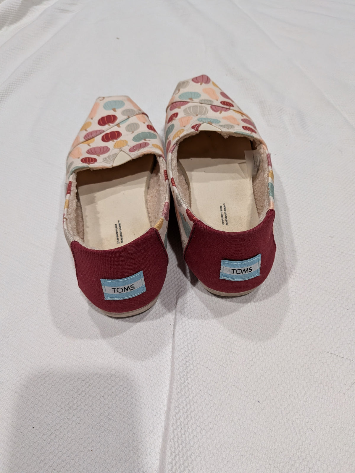 Seller 2. Toms, womens, shoes size 9