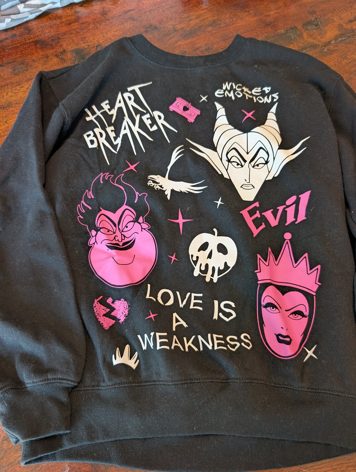 Seller 123 - Disney Villians Sweatshirt Adult Medium