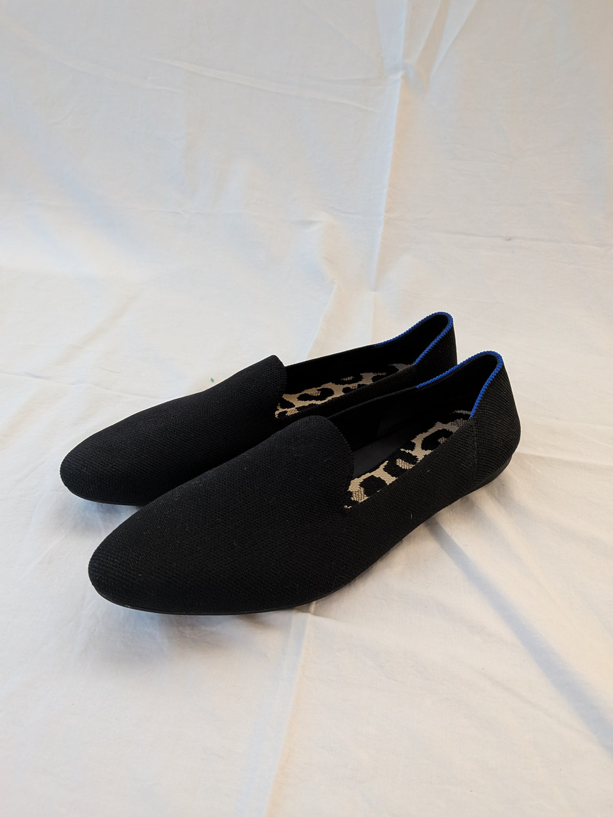 199 Womans Rothys black loafer sz 12