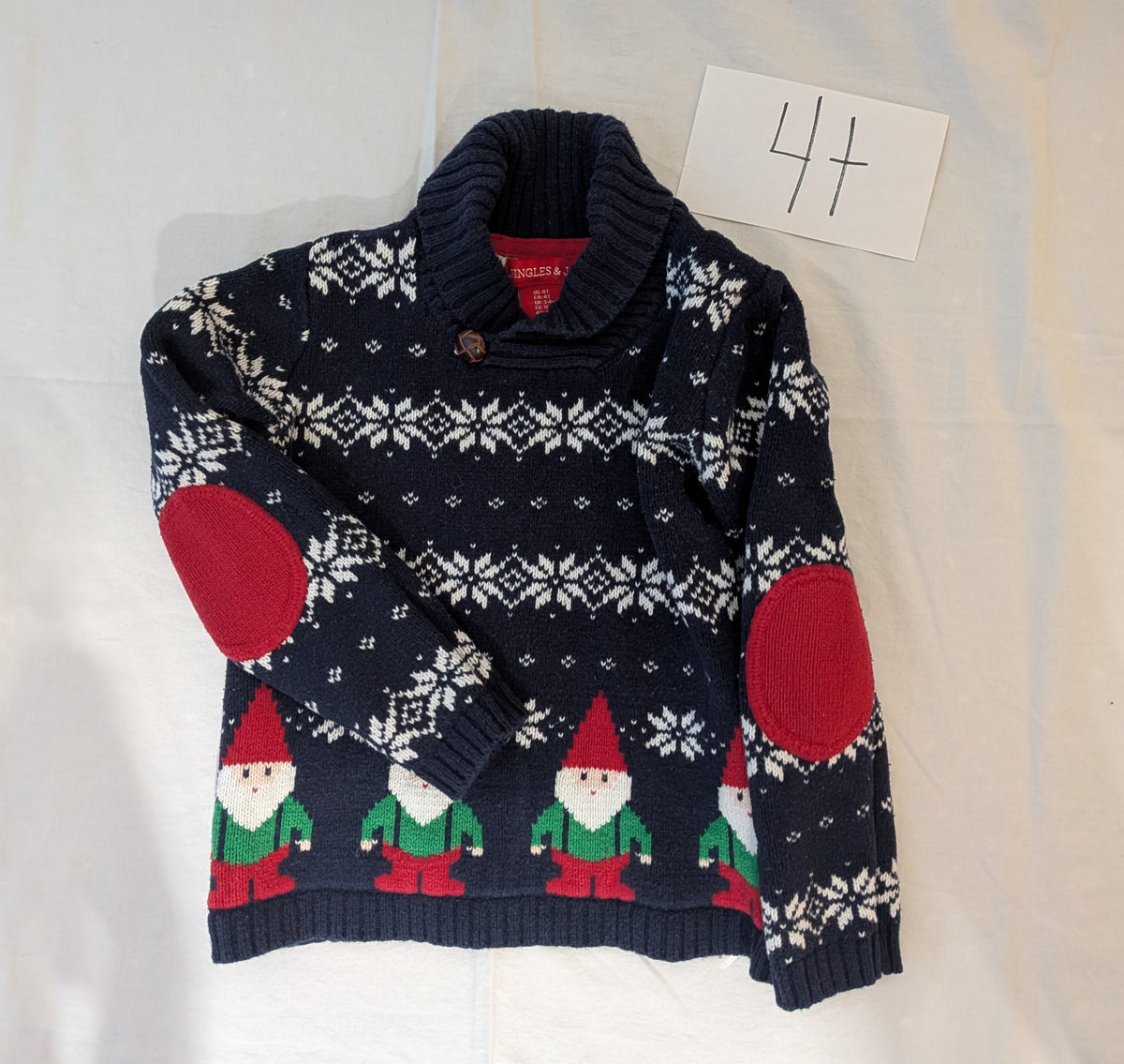 199 gnome holiday sweater 4t
