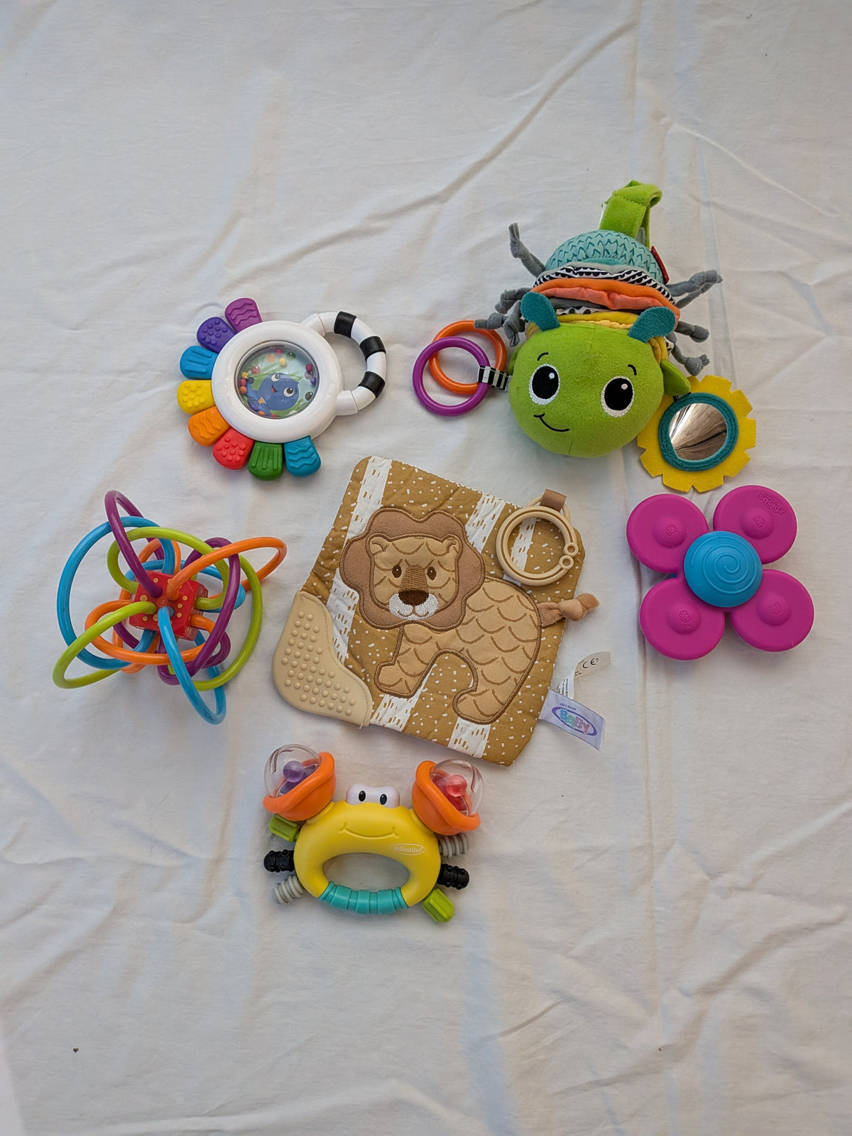199 assorted baby toys