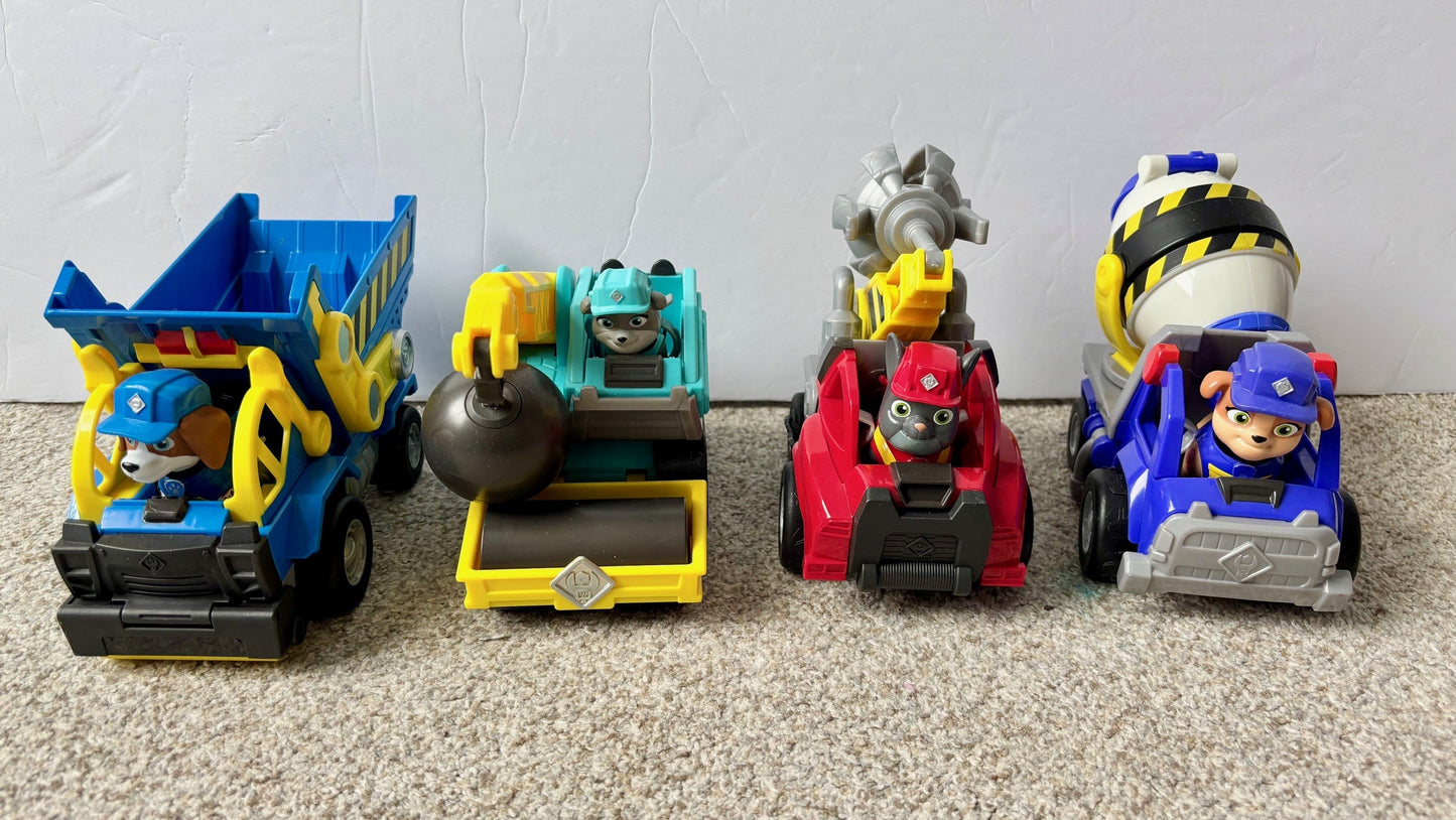 #43 Paw Patrol Rubble and Crew Vehicles *REDUCED