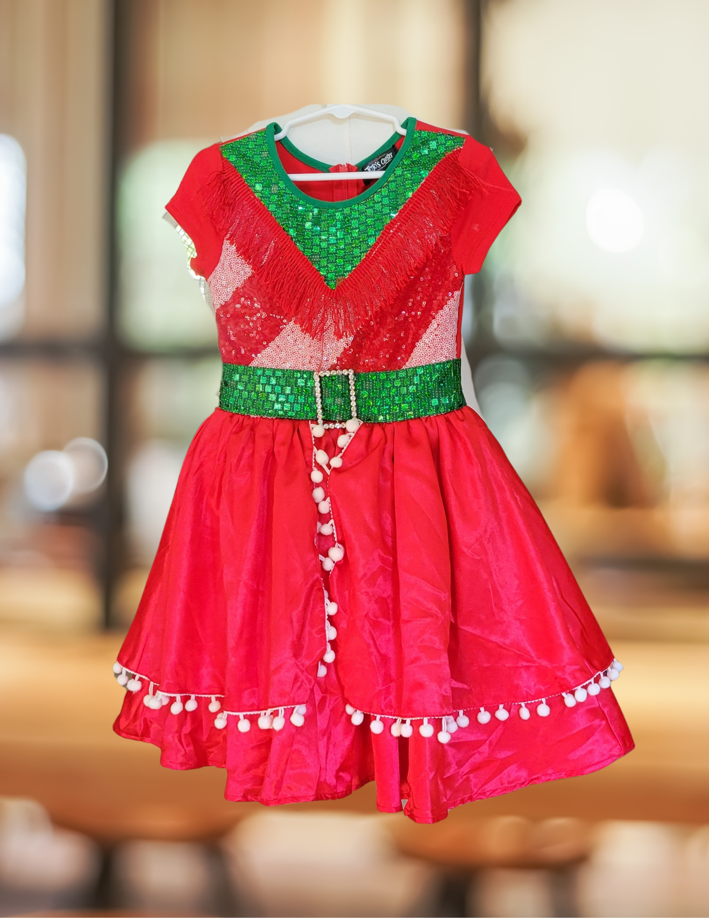 #59 JoJos Girls XS Christmas Dress Size 4/5