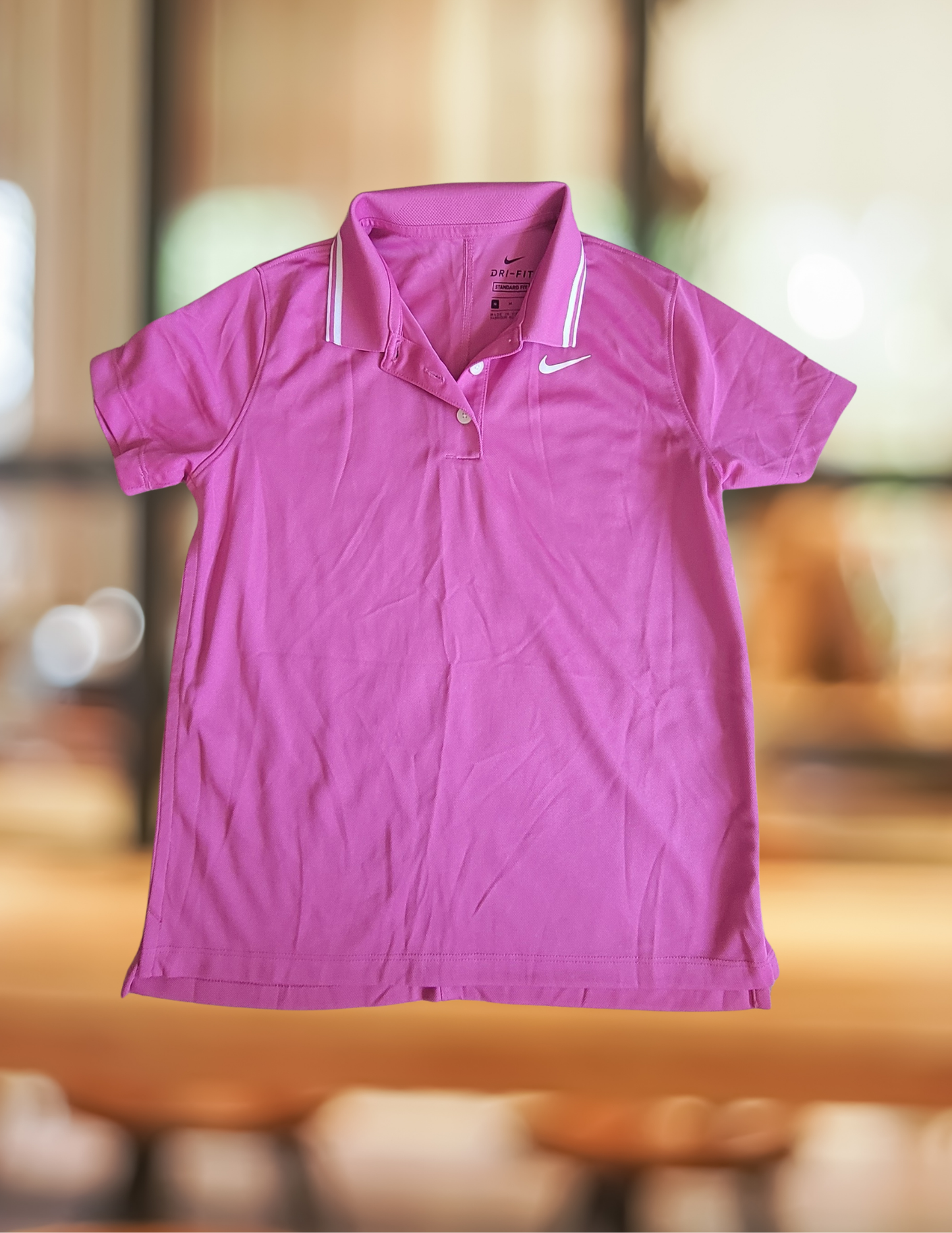 #59 Nike Girls M Dry Fit Polo