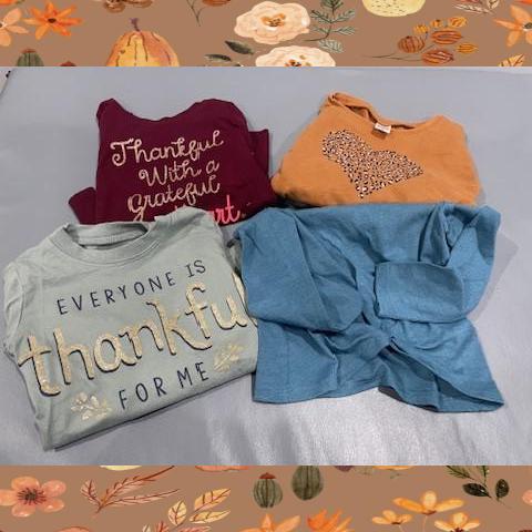 #54 Fall Long Sleeve Shirts 2T