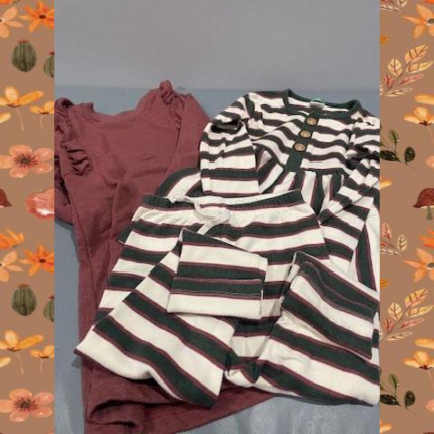#54 Holiday Dress Set 4T