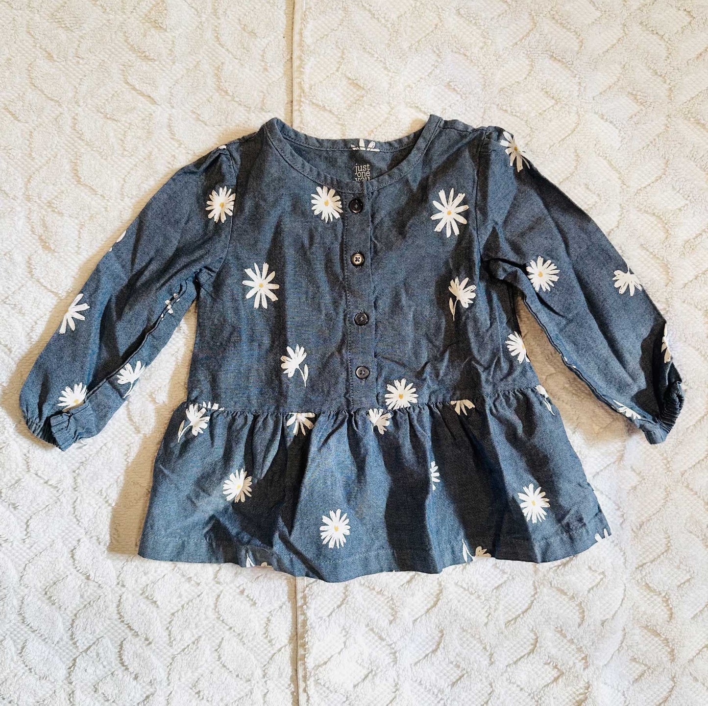 Seller #51: Carter's Girls Chambray Top 18M