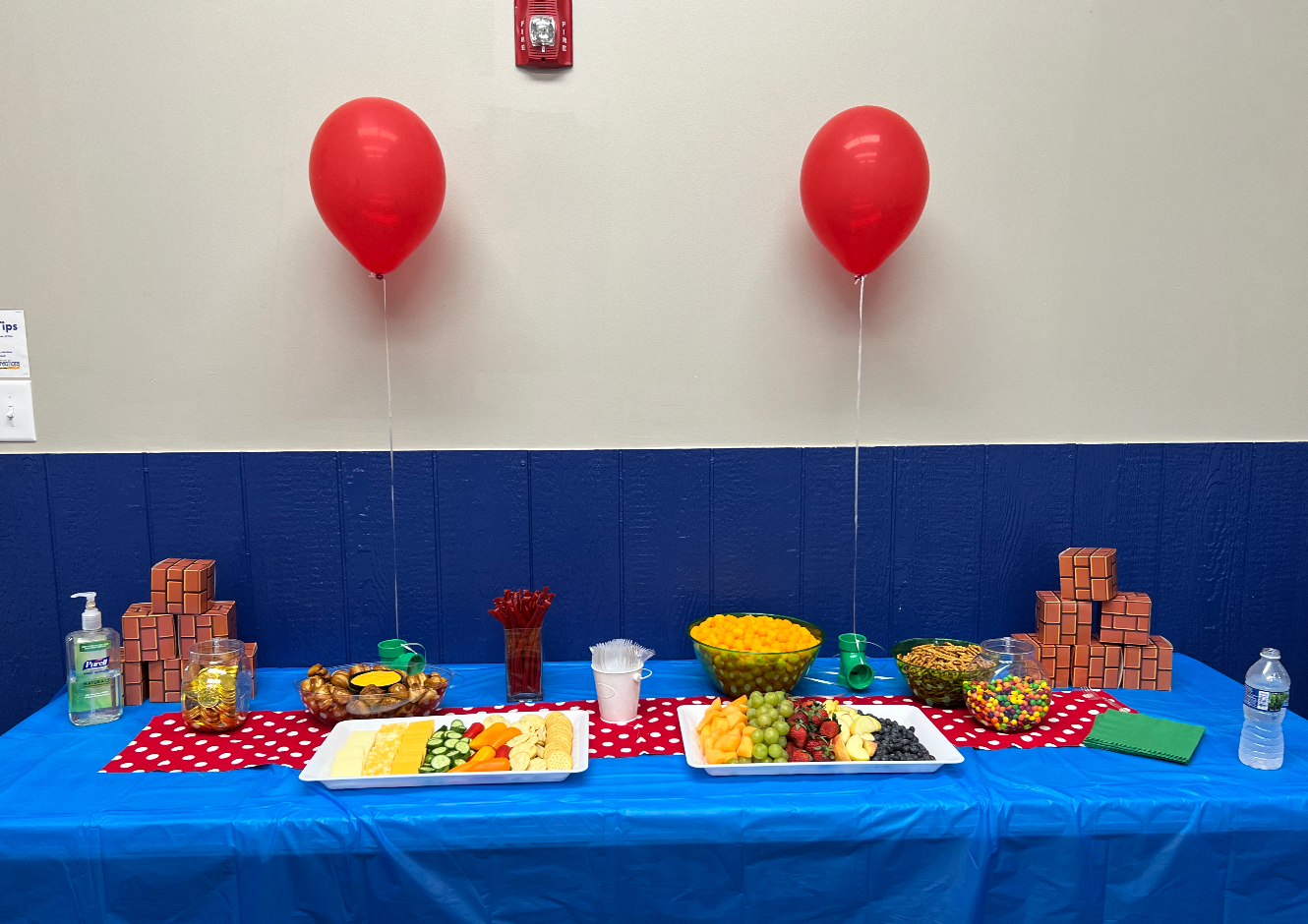 REDUCED #154 Super Mario Birthday Party Decor