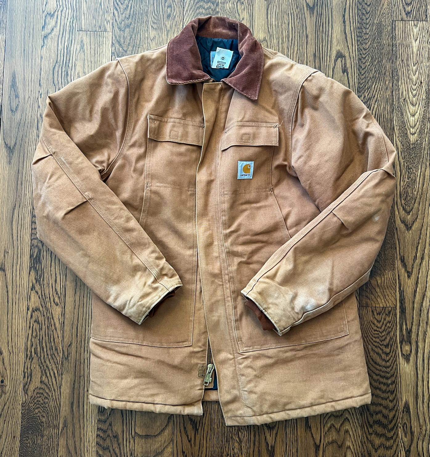 #154 Mens 42 Carhartt Quilt Lined hunting jacket