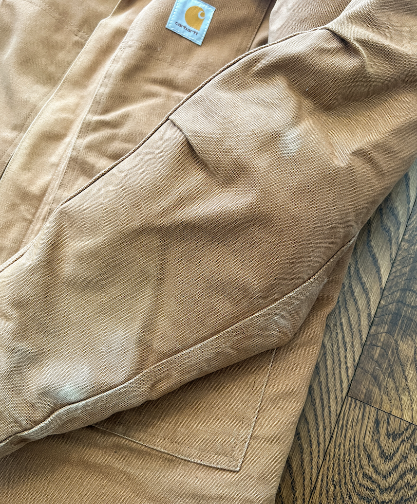 #154 Mens 42 Carhartt Quilt Lined hunting jacket