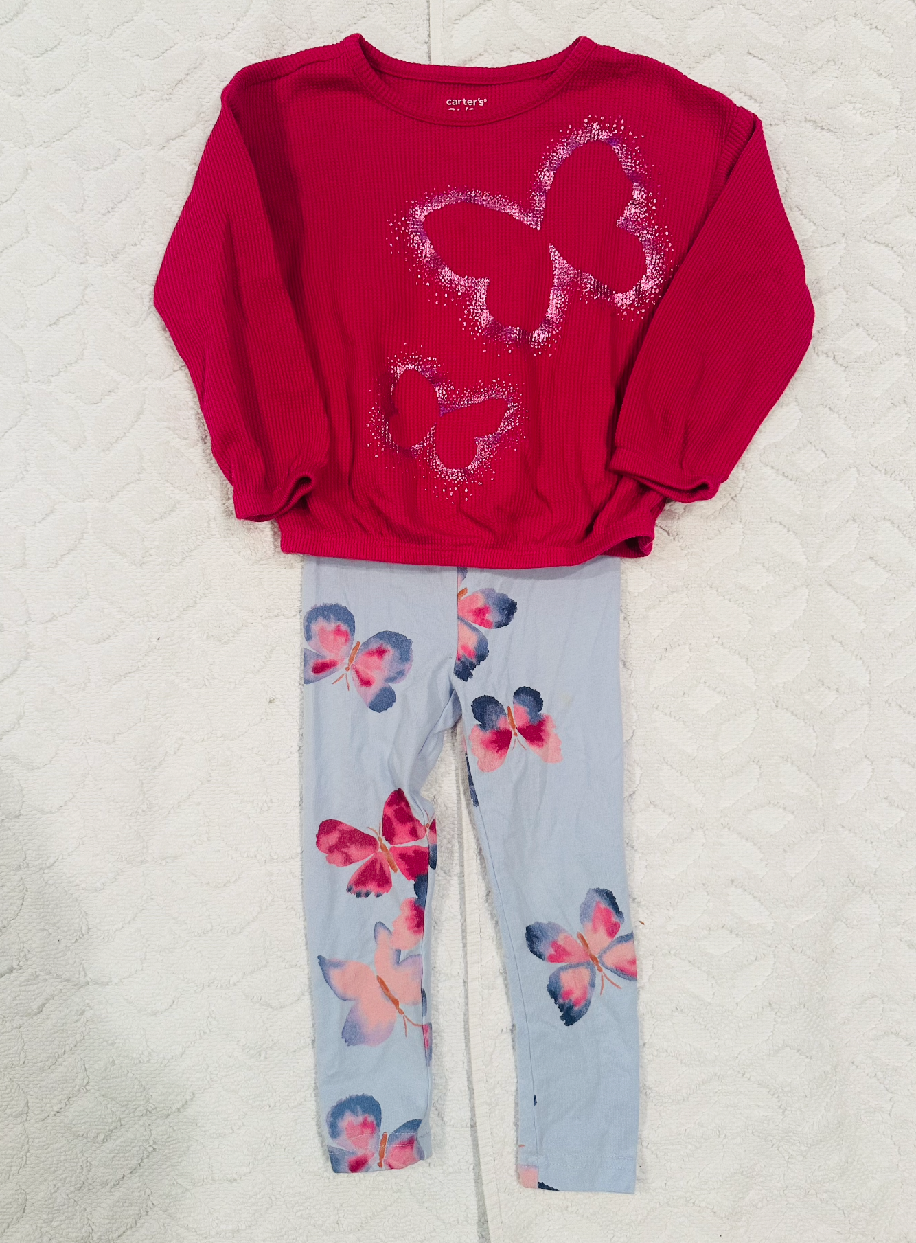 Seller #51: Carter's Girls Floral Set Size 2T