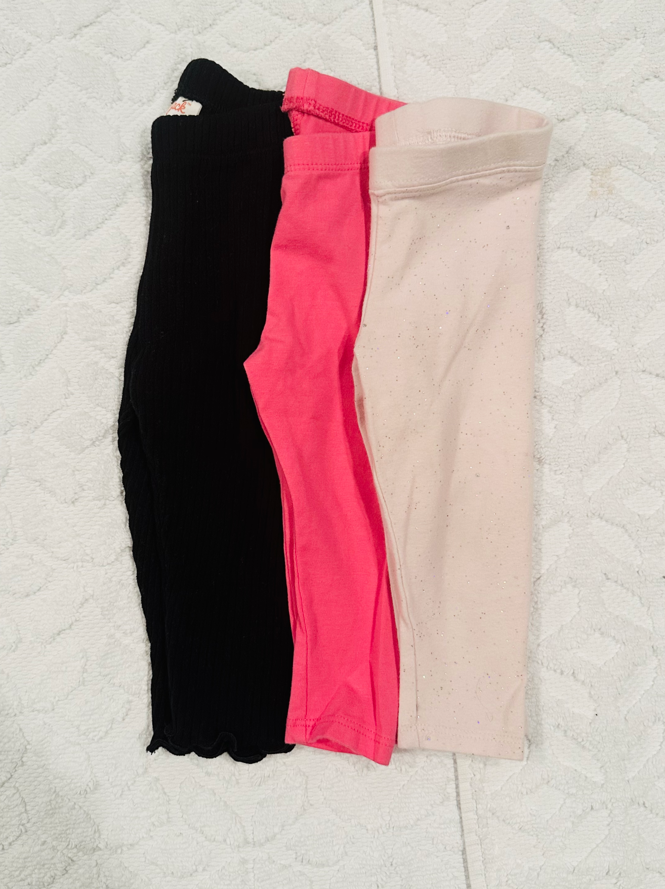 Seller #51: Cat & Jack Girls Leggings Bundle Size 12 Month