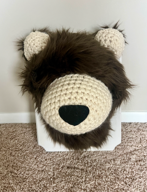 Seller #165 Faux Bear Head Wall Mount