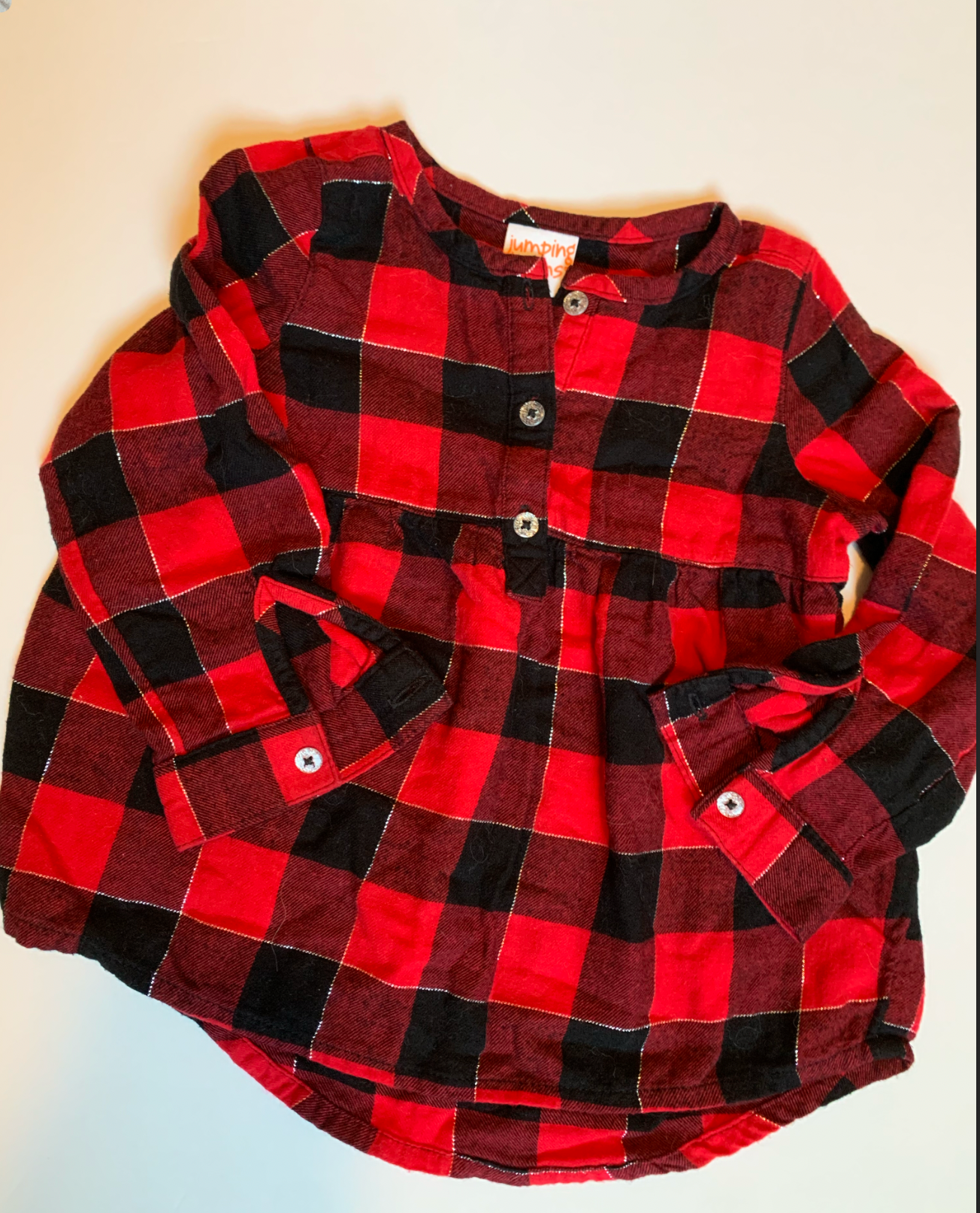 Seller #2 - Girls 2T Plaid Tunic