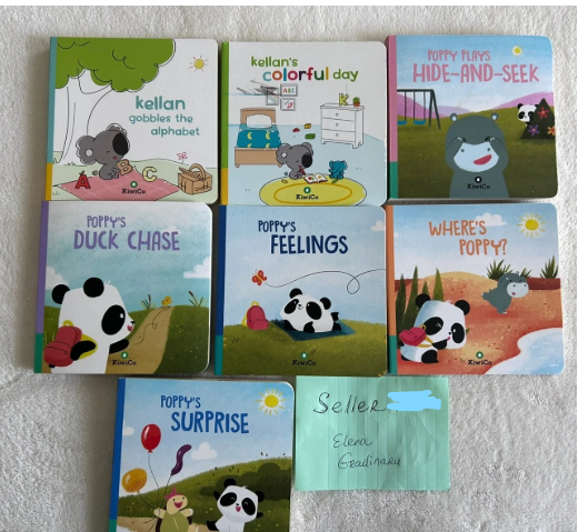 Seller #7 Kiwi&Co toddler books ( set of 7 books)