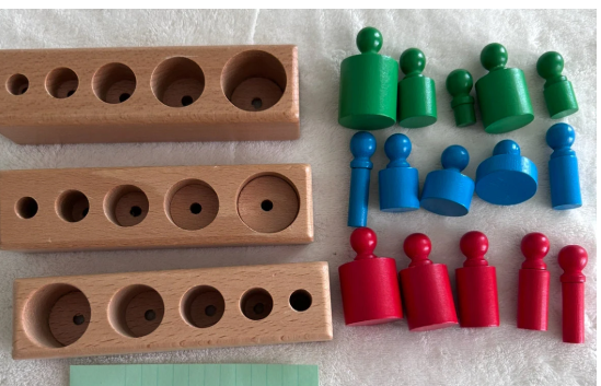 Seller #7 Montessori cylinder block set