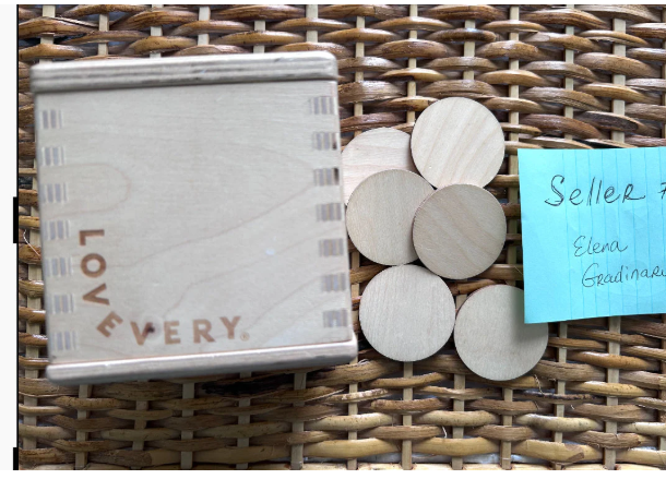 Seller #7 Lovevery Wooden Coin Bank Set 13-15 months