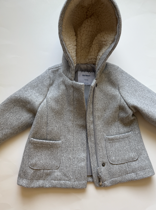 Seller #165 Girls 12-18 Month Old Navy Winter Coat
