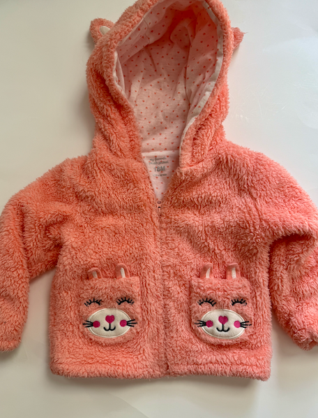 Seller #165 Girls 18 Month Fuzzy Winter Jacket