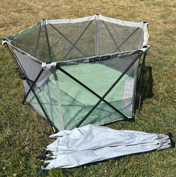 Seller #5 - Collapsible Playpen with cover and carrying bag