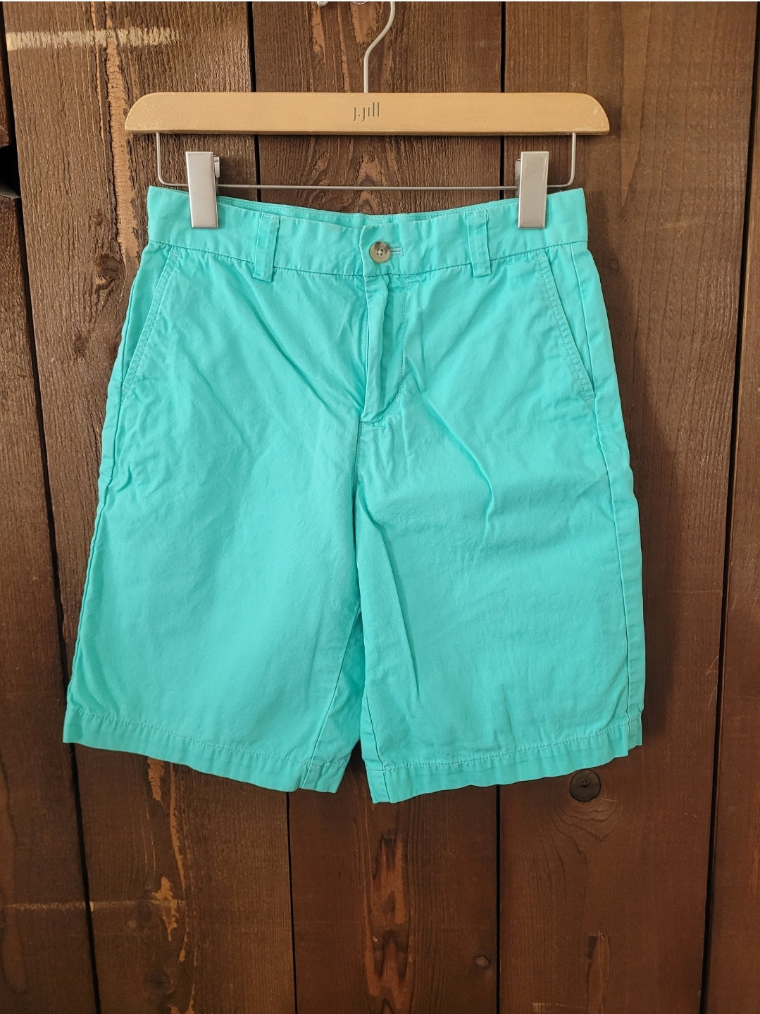 #71 Vineyard Vines Boy's Aqua Shorts Size 12