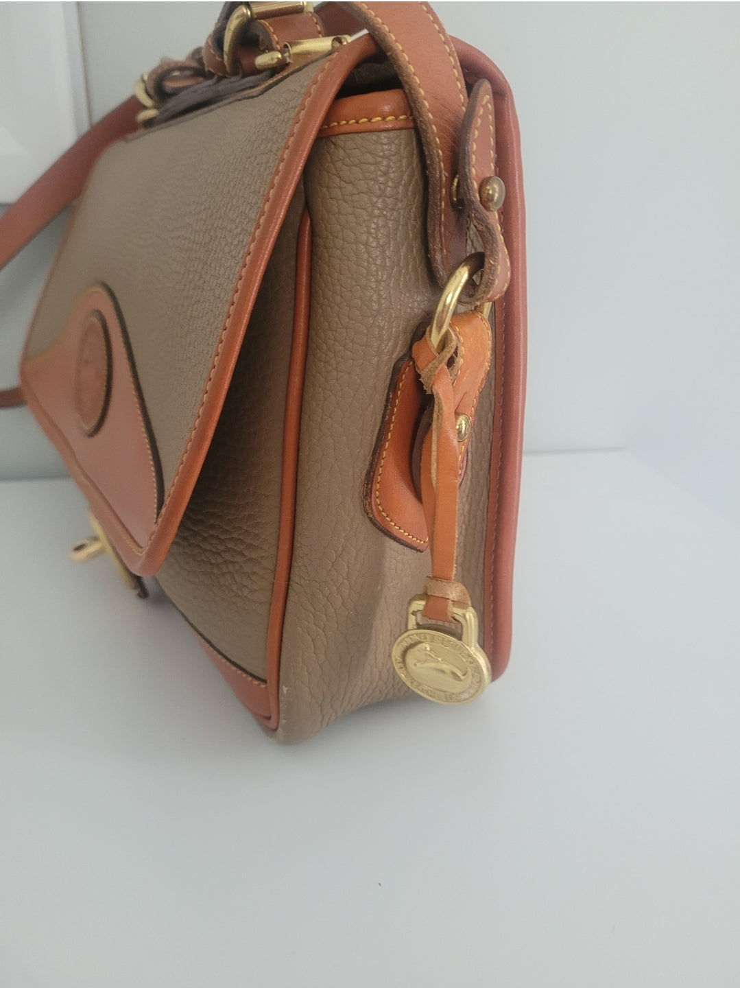 #109 Dooney & Bourke Vintage Crossbody Handbag