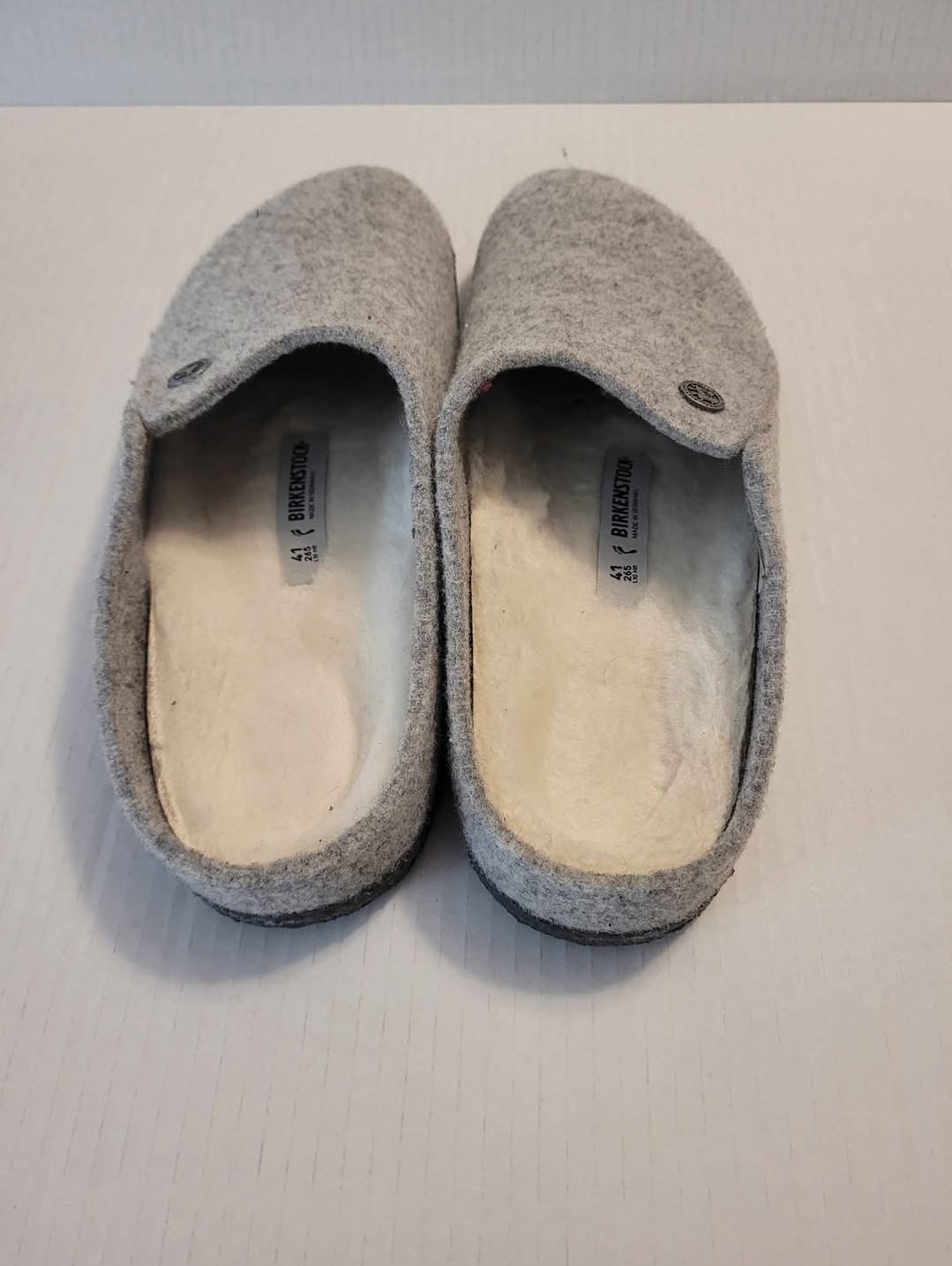 #109 NWOT Birkenstock Zermatt Shearling Clogs Size 41 (10 Women/8 Men)