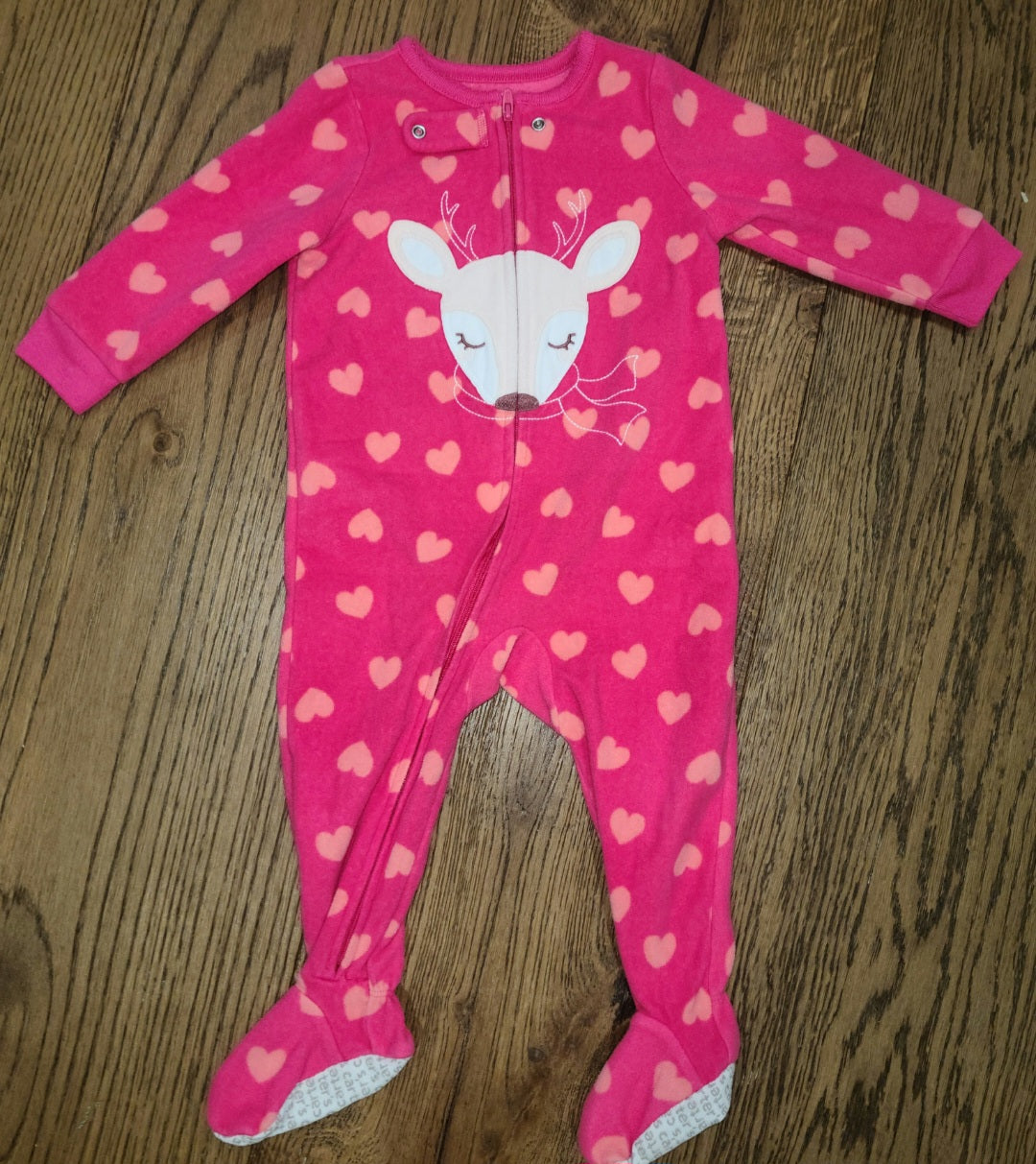 Seller #4 - Carter's 9-12 month girls fleece pajamas