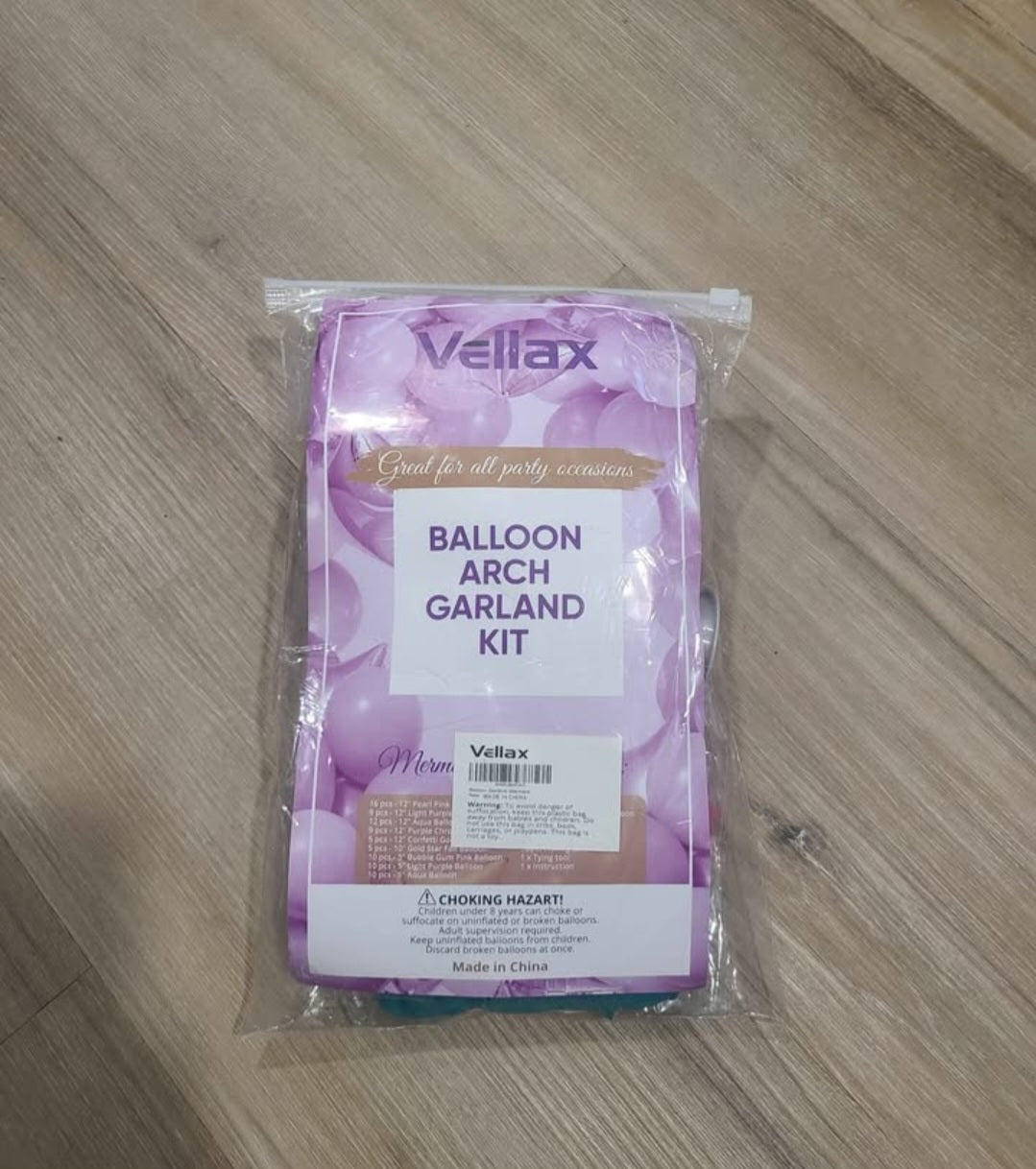 Seller #4 - New Mermaid Theme Ballon Arch Kit