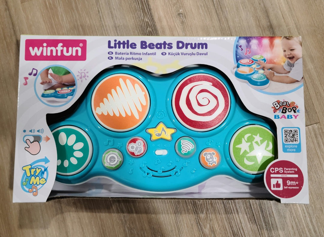 *Reduced* Seller #4 - New Winfun Little Beats Drum Toy