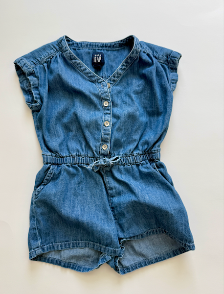 Seller #165 Girls 3T Gap Denim Romper