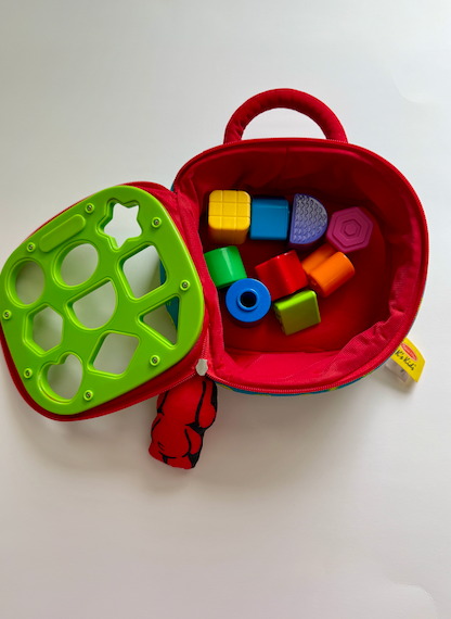 Seller #165 Melissa & Doug K's Kids Take-Along Shape Sorter Baby Toy