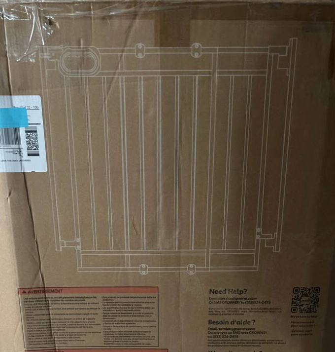 Seller 128 - Grownsy Baby Gate - New in Box