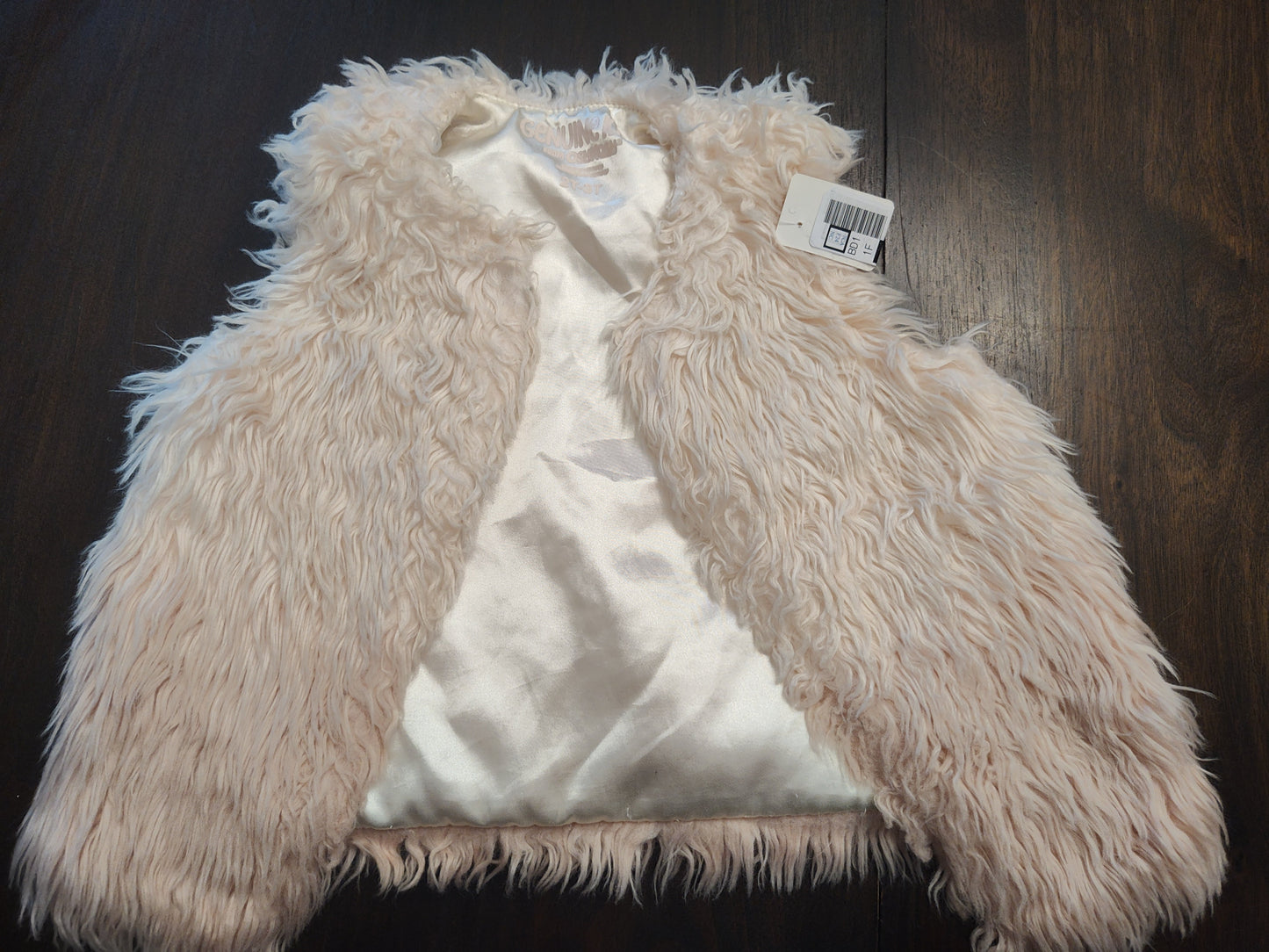Seller #185 OshKosh Pink Faux Fur Vest Girls Size 2-3t