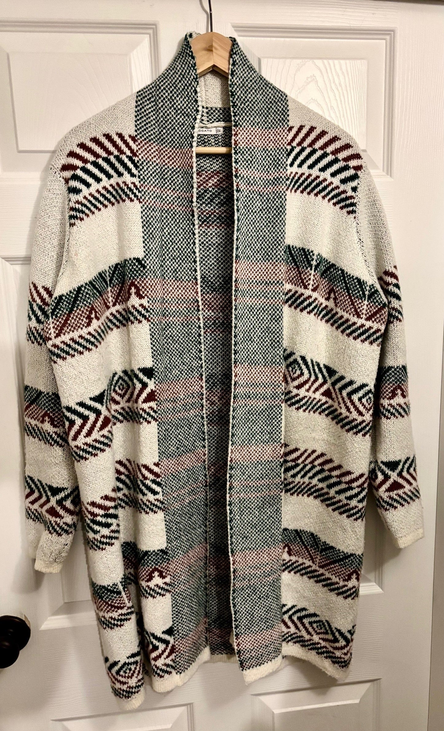 #43 Staccato Long Sweater Women's XL EUC