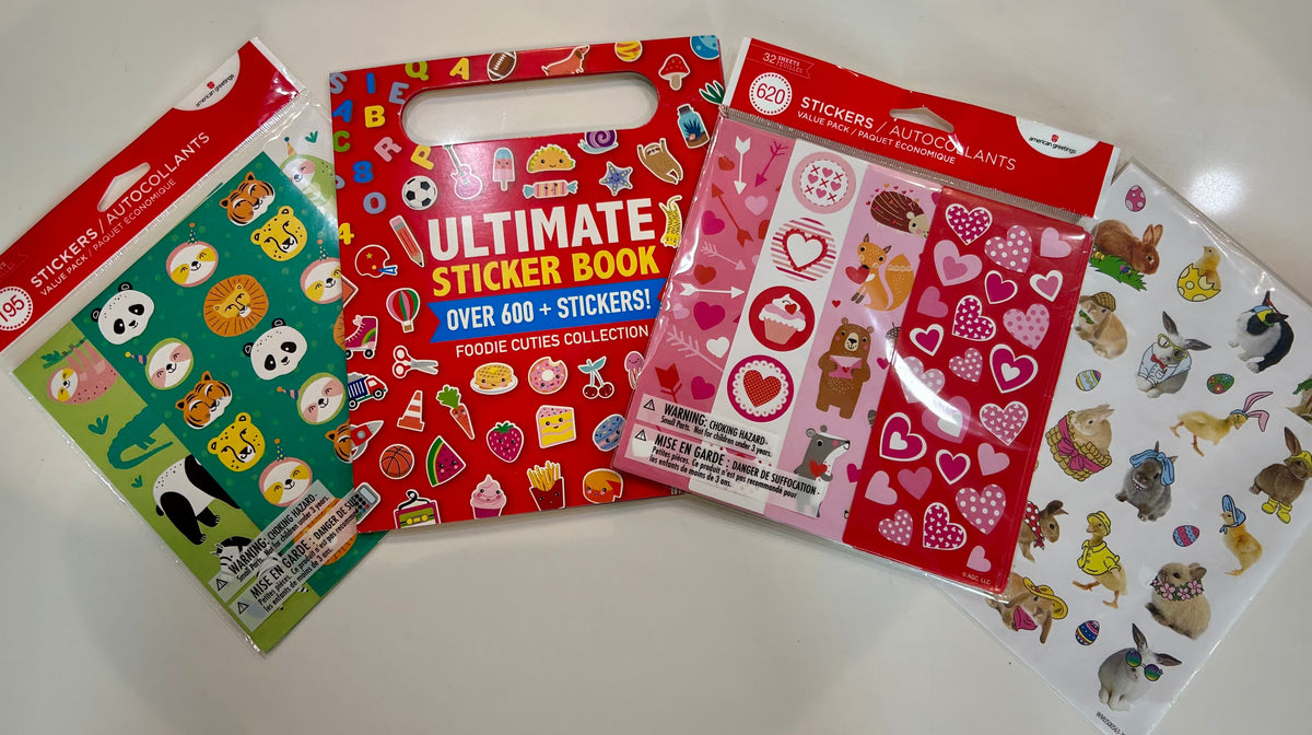 #32 Assorment of New Unopened Stickers