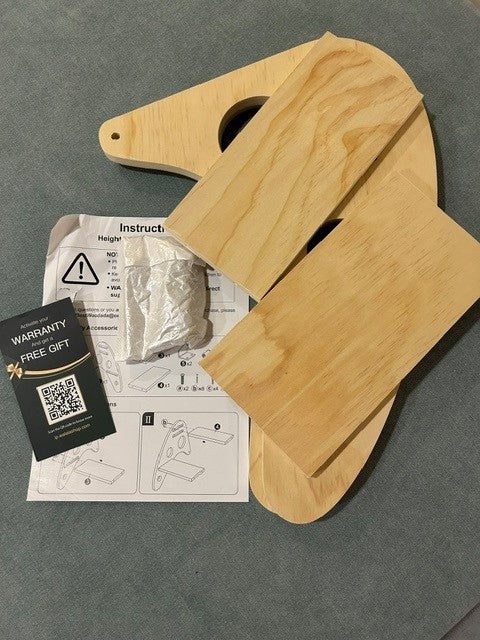 Seller 128 - Toddler Wooden Hidden Step Stool - New