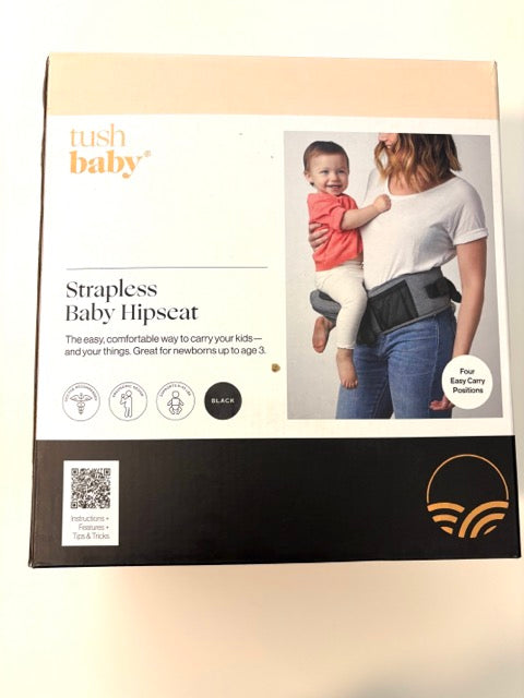 #70 Tushbaby black NWT